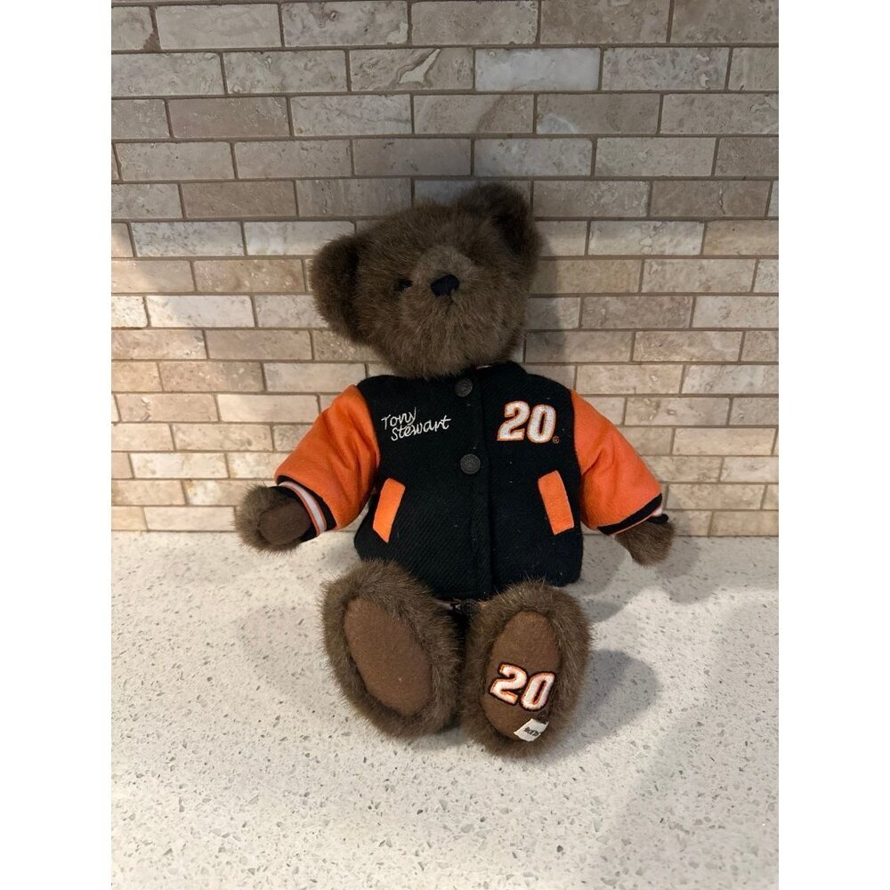 Boyds Bears 93L3092 Nascar Tony Stewart #20 with‎ Rare Racing Jacket